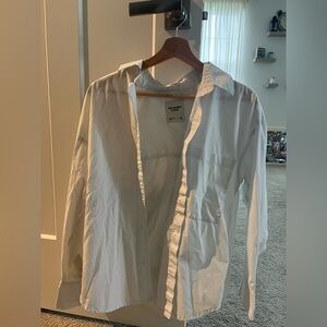 Abercrombie & Fitch Crisp White Shirt